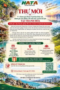 Hình ảnh điểm đến và cơ sở dịch vụ du lịch Thanh Hóa trong chương trình Famtrip HATA