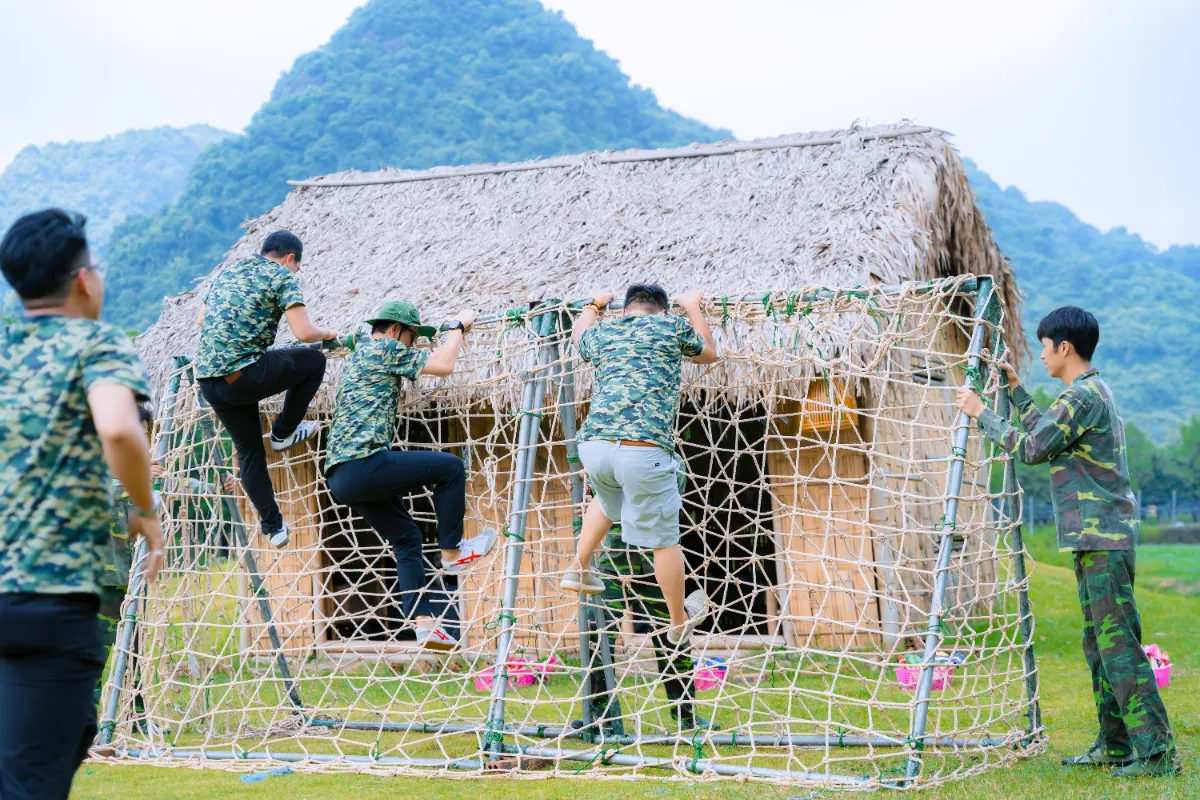 to chuc team building cho cong ty